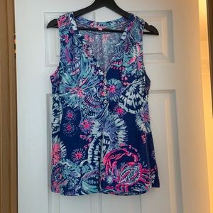 Lilly Pulitzer Essie Tank Size Large